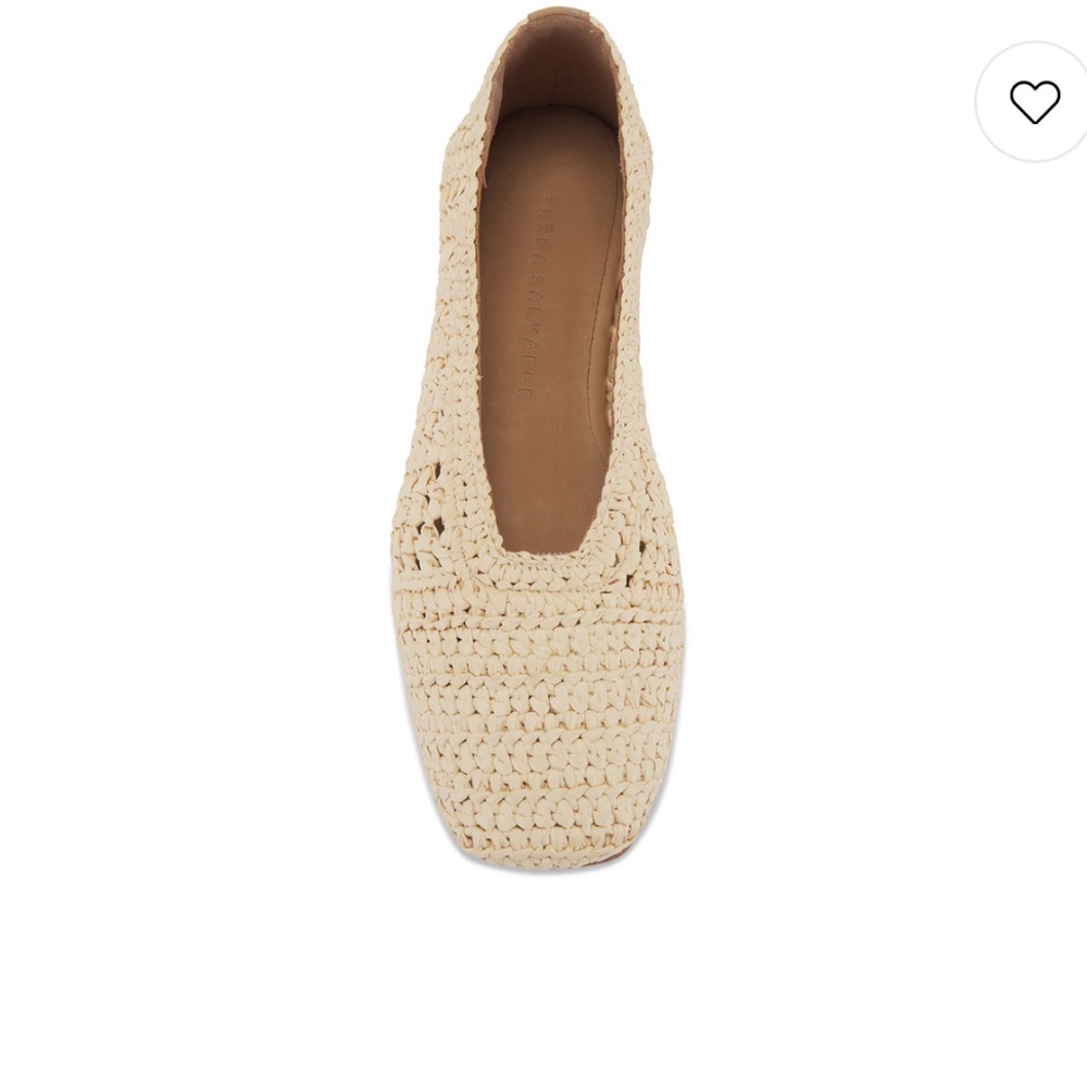 FREDA SALVADOR Jessie Raffia Flats